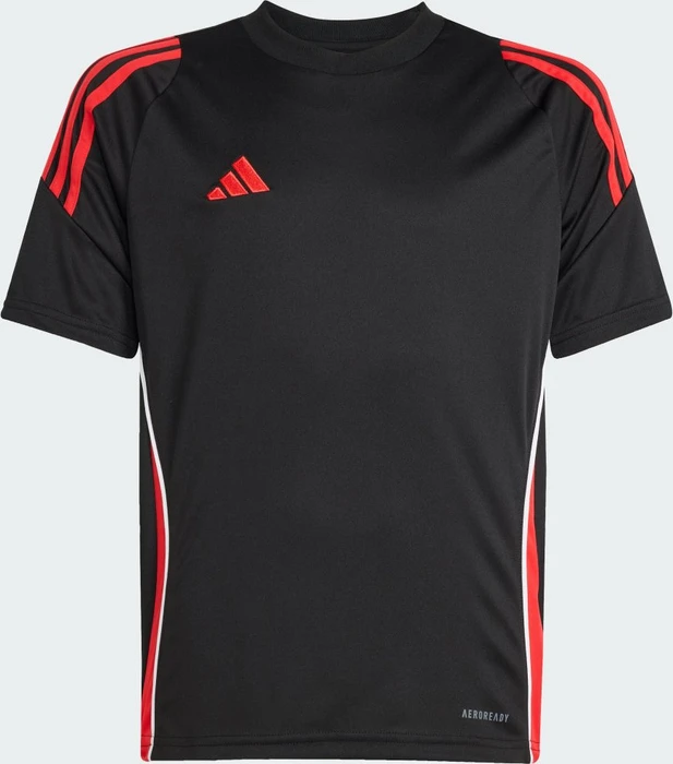 adidas Tiro 24 Trikot kurzarm black/pure ruby (Junior)