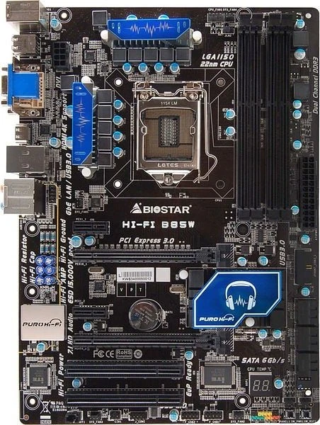 Biostar Hi-Fi B85W (Intel 1150)