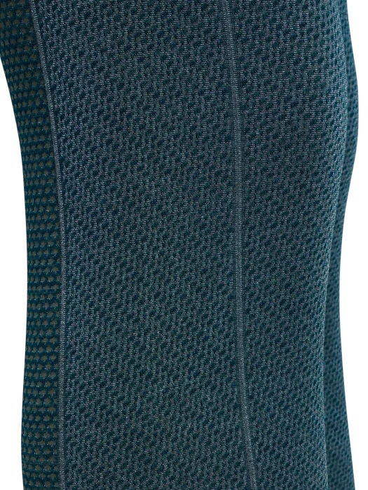 hummel CLEA Seamless Tight Hose lang dark sea (Damen)