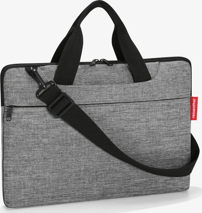 reisenthel Laptoptasche netbookbag Kunstfaser silver twist MA7052 bis 39,6 cm (15,6 Zoll) Image