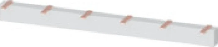 Siemens Stiftsammelschiene, Festlänge 210mm für AFDD 5SM601.-2, Stiftabstand 2TE Anschluss: 6 X 3-phasig