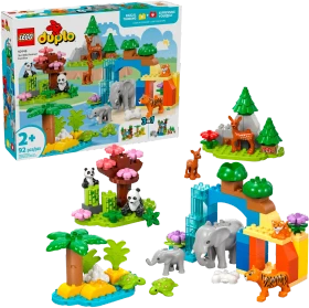 LEGO DUPLO - Wildtier-Familien 3-in-1-Set