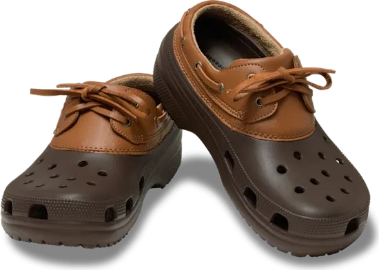Crocs Classic Boat Shoe coffee/cognac