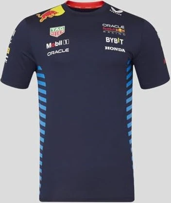 Castore Red Bull Racing Teamline Set Up T-Shirt kurzarm night sky (Herren)