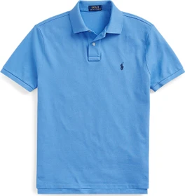 Ralph Lauren Custom Slim Fit Poloshirt kurzarm blau (Herren)