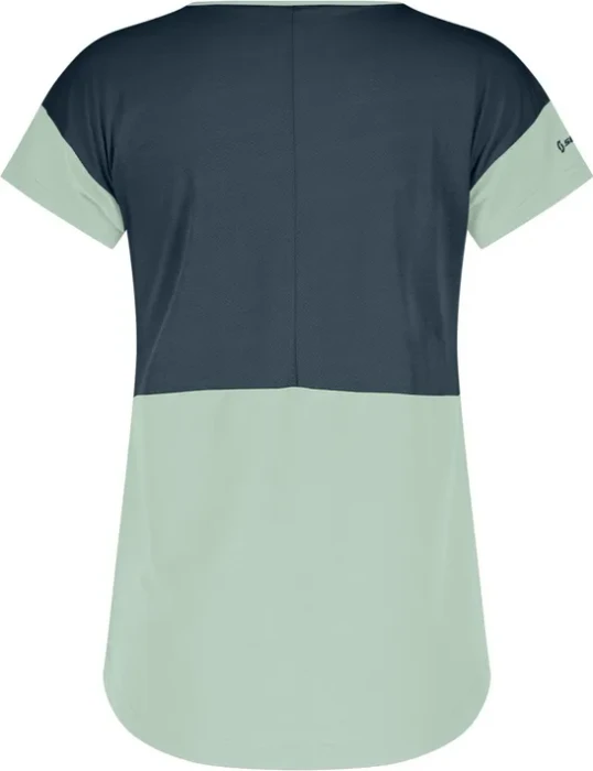Scott Trail Flow DRI Trikot kurzarm fresh green/metal blue (Damen)