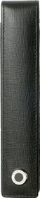 Hugo Boss HLB804A Leder-Etui, schwarz