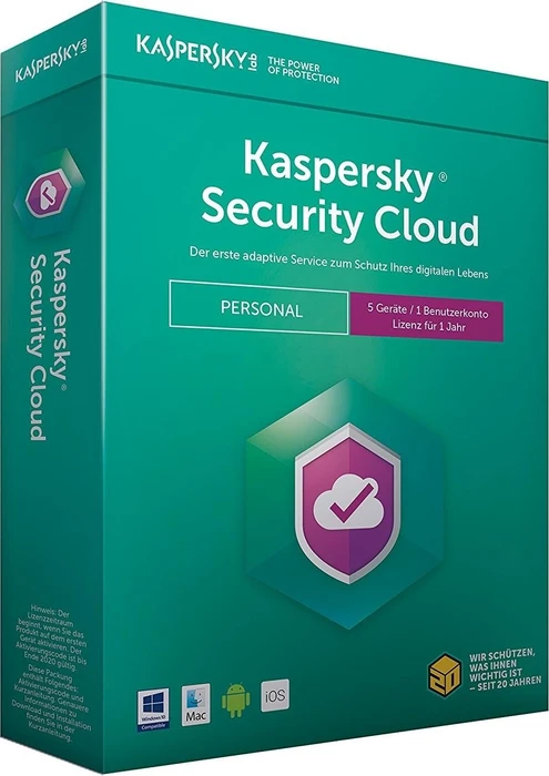 Kaspersky Lab Security Cloud Personal 2018, 3 User, 1 Jahr, ESD (deutsch) (Multi-Device)