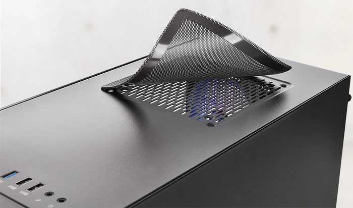 Thermaltake V150 TG ARGB Breeze, schwarz, Glasfenster