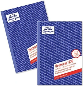 Avery-Zweckform Rechnung, A5, 40 Blatt