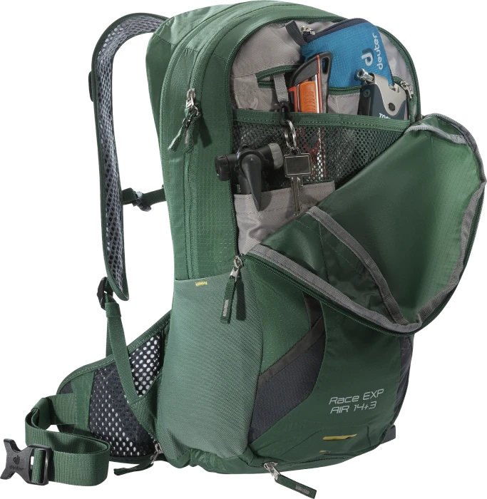 Deuter Race EXP Air 14+3 seagreen/graphite