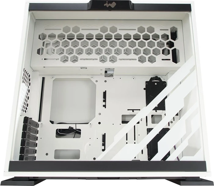 In Win 303 MSI Dragon Edition, weiß, Glasfenster