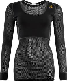 Aclima WoolNet Original Crew Neck Funktionsshirt langarm jet black (Damen)