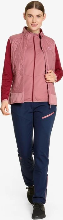Ziener Nabelle Hose lang dark navy/rose blossom (Damen)