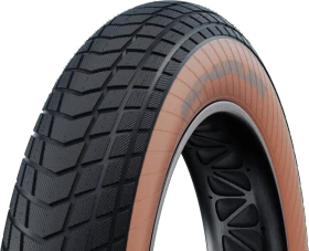 Schwalbe Super Moto X 20x4.0" Reinforced Green Compound Reifen bronze sidewall