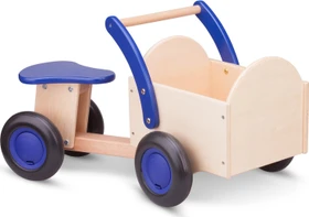 New Classic Toys Rutscher mit Kasten natur/blau