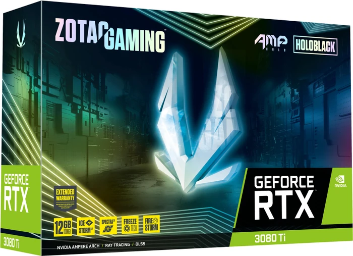 Zotac Gaming GeForce RTX 3080 Ti AMP Holo, 12GB GDDR6X, HDMI, 3x DP