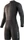 Mystic Brand Back Zip Shorty langarm 3/2/2mm schwarz (Herren) (35000-210315-900)