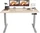 Maidesite S2 Pro Plus elektrisch höhenverstellbarer Sitz-Steh-Schreibtisch 160x80cm Eiche/grau