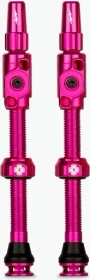 Muc-Off Big Bore Lite Tubeless-Ventil 60mm pink