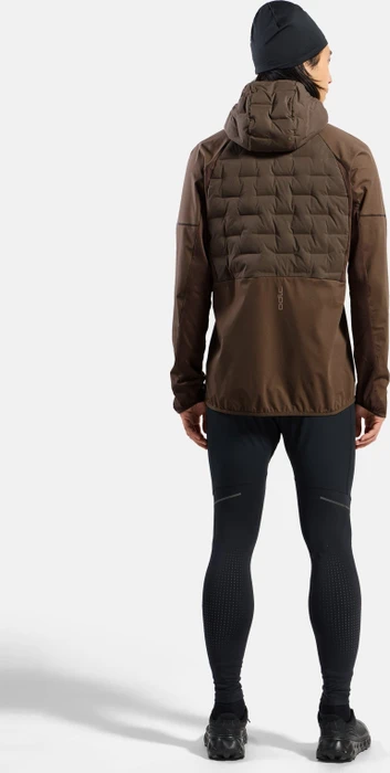 Odlo Zeroweight Insulator Laufjacke brown granite (Herren)