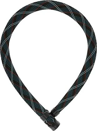 ABUS Ivera Chain 7210/110 Color Kettenschloss, Schlüssel crossing grey