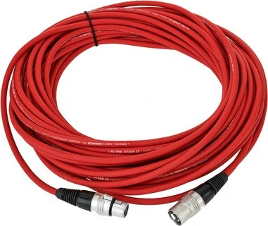 Sommer Cable Stage 22 Highflex SGHN rot 20.0m