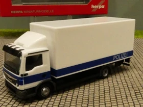 Herpa MAN TGL Koffer-LKW mit Ladebordwand Polizei Brandenburg/Logistik