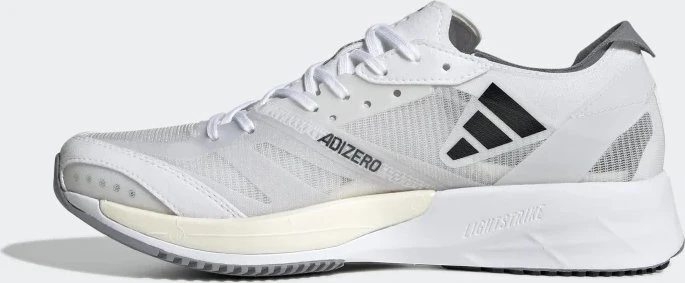 adidas Adizero Adios 7 cloud white/core black/grey three (Damen)