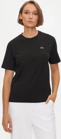 Lacoste Relaxed Fit T-Shirt kurzarm schwarz (Damen)