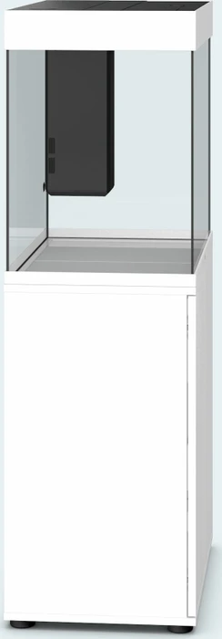 Juwel Lido 120 LED Aquarium-Set mit Unterschrank, weiß/weiß, 120l
