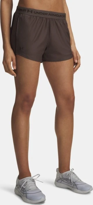 Under Armour Tech Play Up Hose kurz peppercorn/kona brown (Damen)