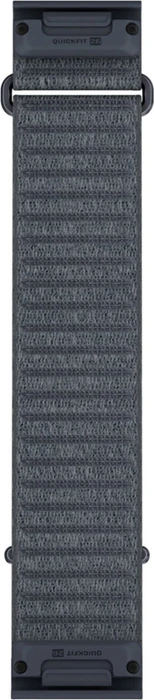 Garmin ComfortFit Quickfit Nylon Armband 26mm lang blue granite