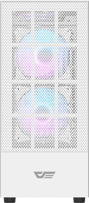 DarkFlash A290 White, Glasfenster
