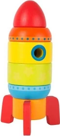 Legler Small Foot Bunte Stapelrakete