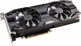 EVGA GeForce RTX 2070 SUPER Black Gaming, 8GB GDDR6, HDMI, USB-C, 3x DP