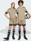 adidas Squadra 25 Trainingshose kurz blanch cargo/black/warm vanilla (Junior) Vorschaubild