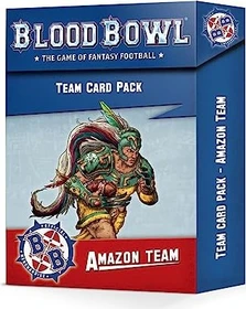 Games Workshop Warhammer Blood Bowl - Team Card Pack: Amazon Team (EN)