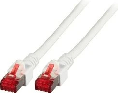 EFB Elektronik EFB-Elektronik ECOLAN Patch-Kabel RJ-45 M bis M 25 m Paare in Metallfolie PiMf CAT 6 halogenfrei weiß (K5518.25) Image
