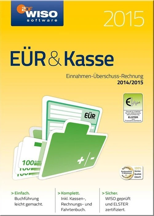Buhl Data WISO EÜR & Kasse 2015 (deutsch) (PC)