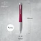 Parker Urban Twist M Kugelschreiber vibrant magenta lacquer/chrome trim, Geschenkbox Vorschaubild