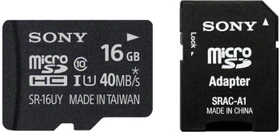 Sony R40 16GB Kit, UHS-I, Class 10 (SR16UYA)