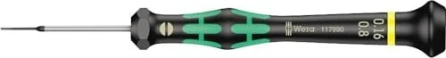 Wera Kraftform Micro 2035 Elektroniker Schlitz Schraubendreher, 0.8x40mm