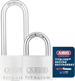 ABUS 64 Titalium 64TI/40 + HB63, Vorhängeschloss, 3er-Pack