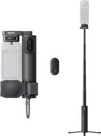 Insta360 Zusammenfaltbarer 2-in-1 Selfie-Stick Fernbedienungs-Kit schwarz