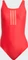 adidas 3-Streifen V-Back Badeanzug pure ruby/lucid red (Damen) Vorschaubild