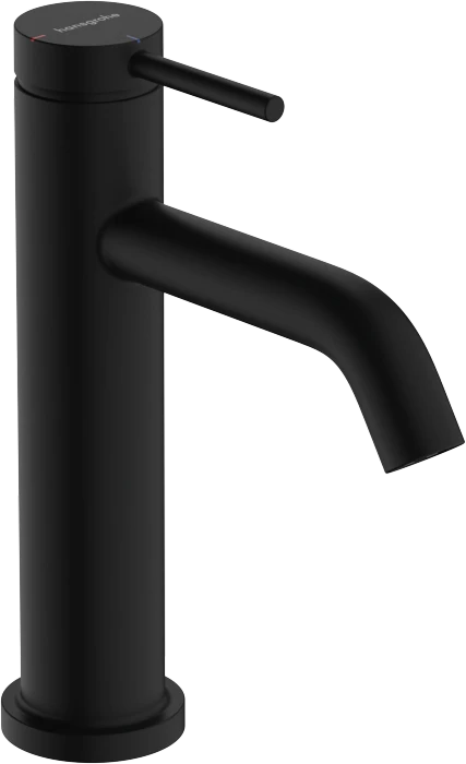 Hansgrohe Tecturis S Einhebel-Waschtischmischer 110 CoolStart EcoSmart+ mit Zugstangen-Ablaufgarnitur mattschwarz