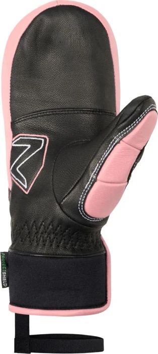 Ziener Lopaki-Z AS PR Mitten Skihandschuhe black/pink vanilla (Junior)