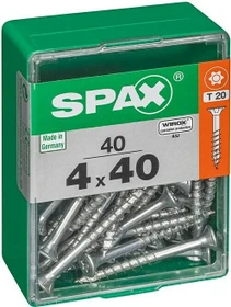 Spax WIROX A9J 4CUT T-STAR plus T20 Universalschraube, 4x40mm, 40 Stück