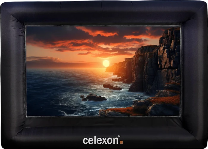 Celexon aufblasbare Outdoor-Leinwand INF200 310x174cm